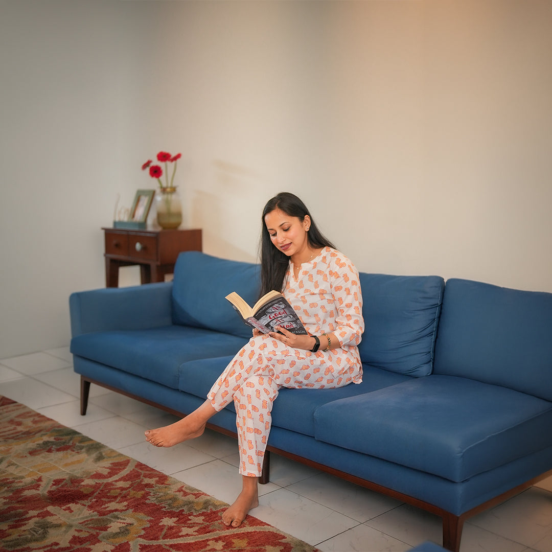 Meow Mornings Women Pj Set