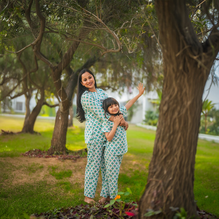 Bluebell - Girls Mom & Kids Twinning Set
