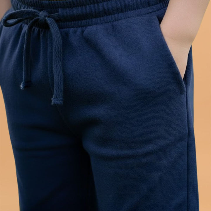 Boy Elephant Print Short Sleeve Cotton T-Shirt & Shorts Set