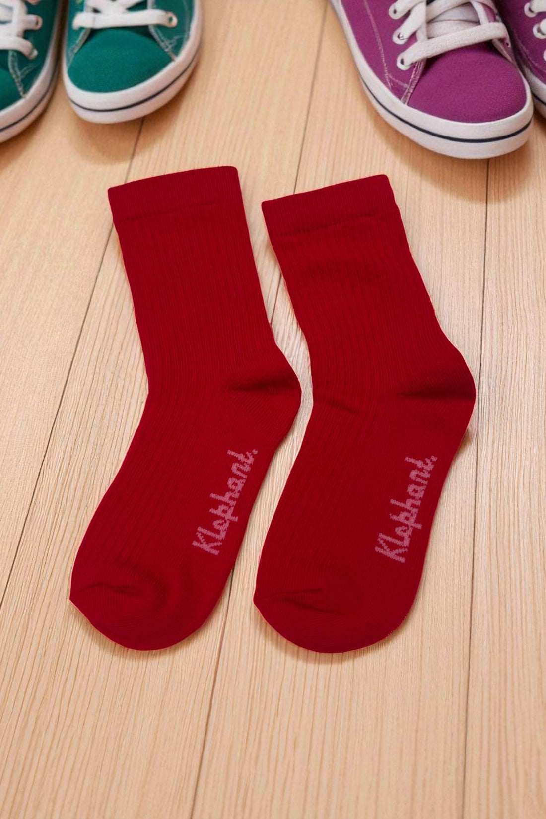 Strawberry Swirl Socks