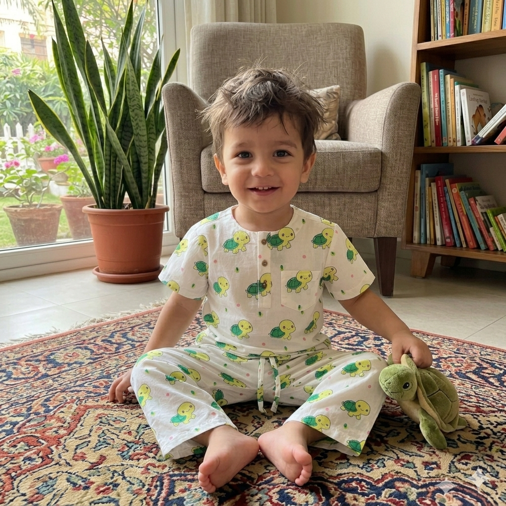 TOTO Turtle Unisex Night Suit