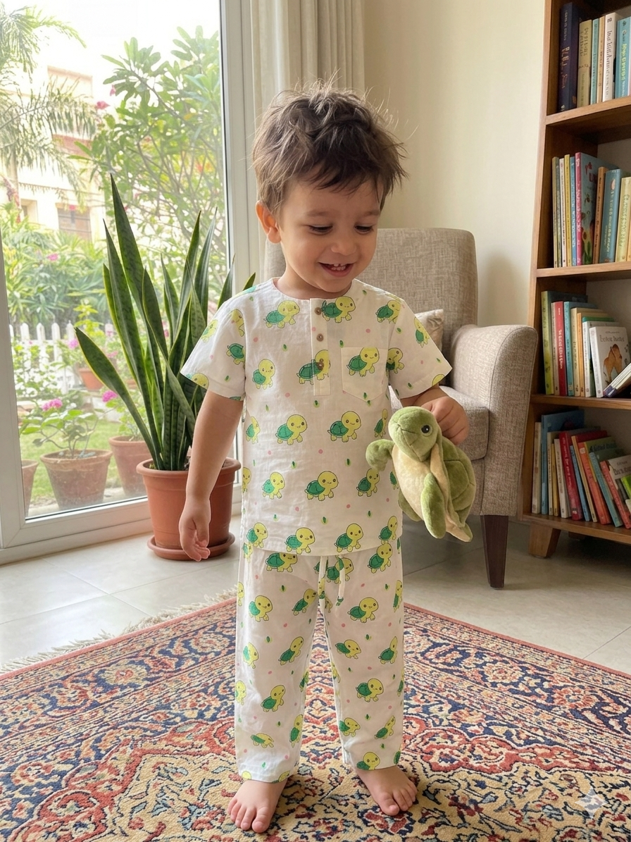 TOTO Turtle Unisex Night Suit
