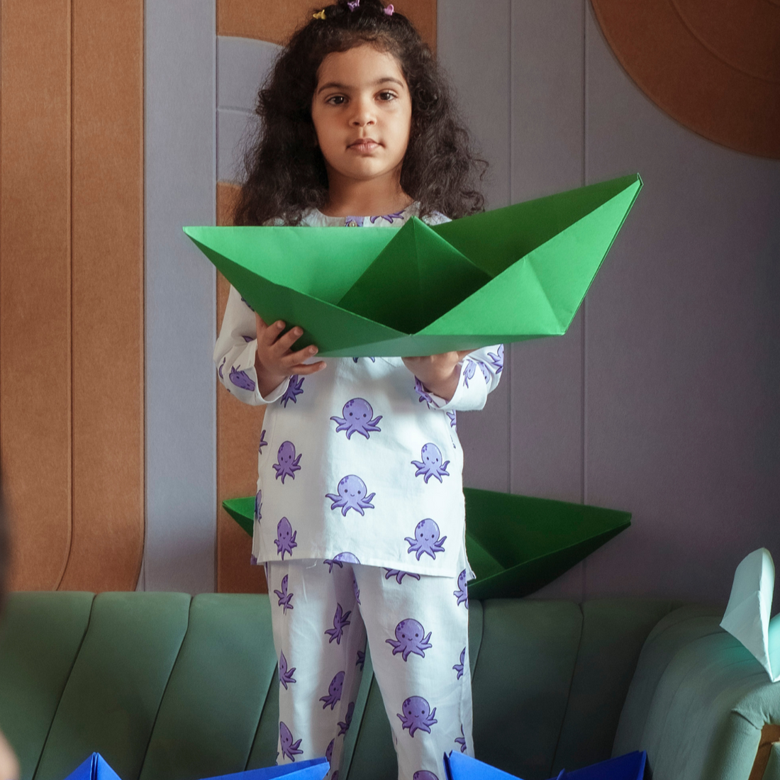 Octopus Print PJ set