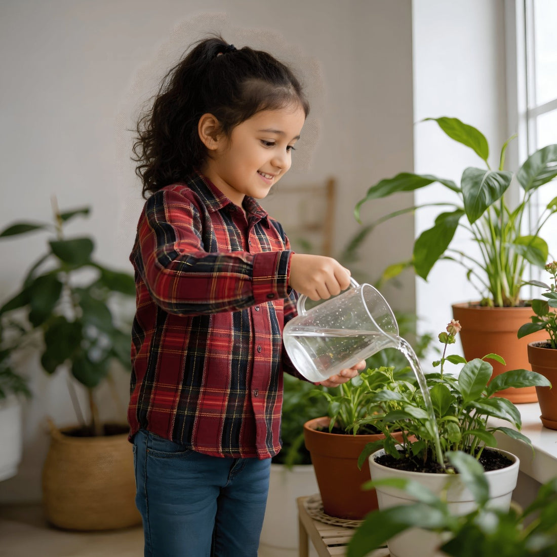 Santa Red Check Shirt