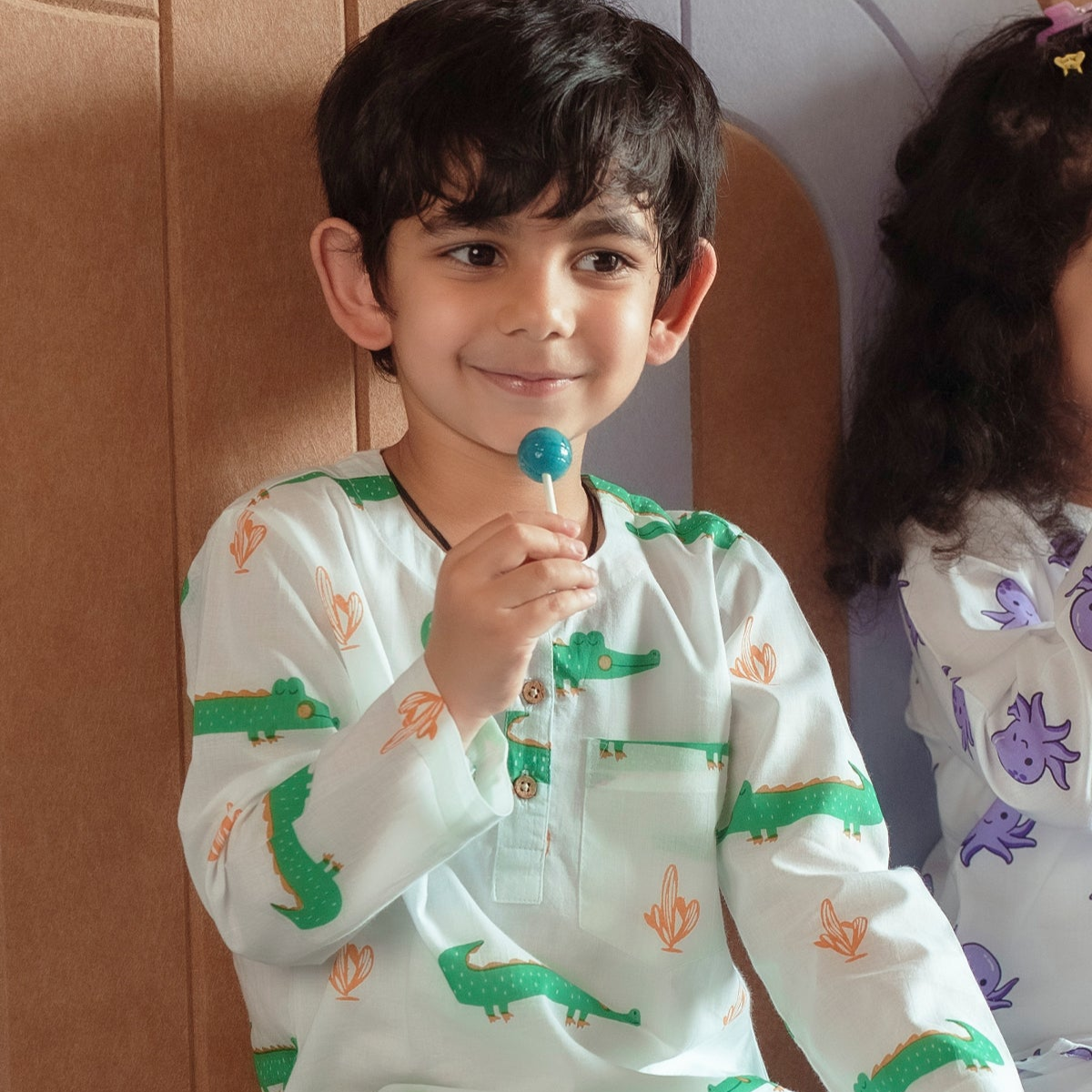 Tick Tock Night Suit Set