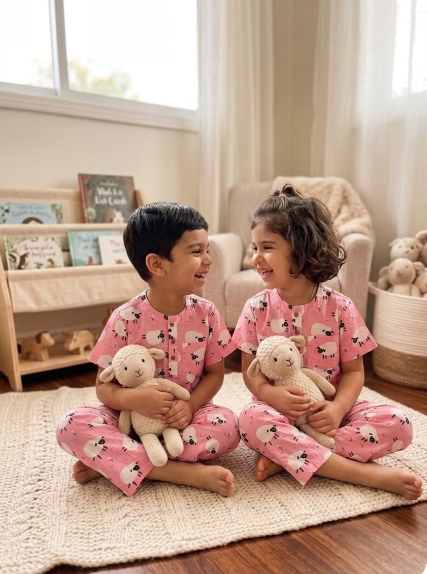 Suzy Sheep Unisex Night suit