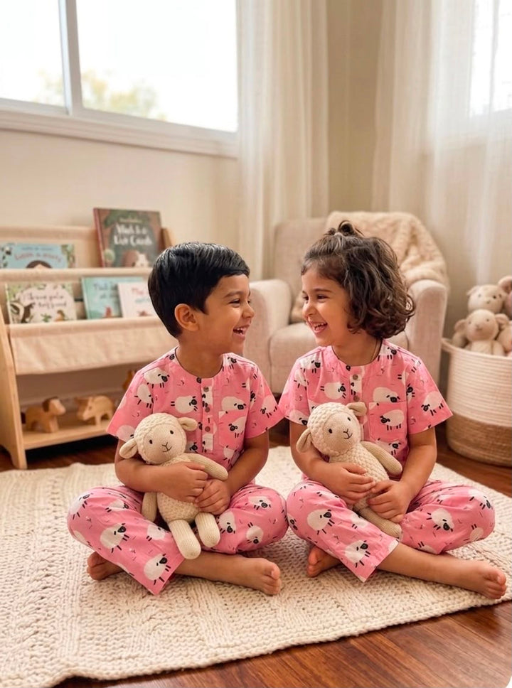 Suzy Sheep Unisex Night suit