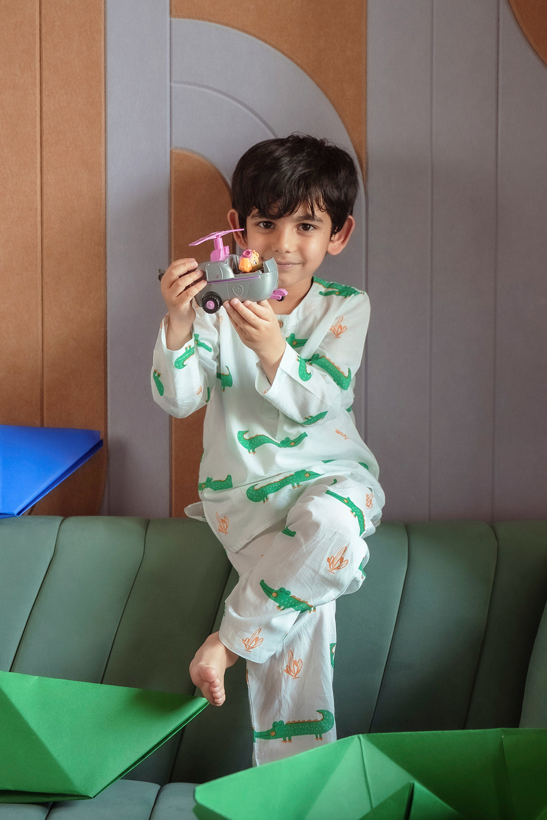 Tick Tock Night Suit Set