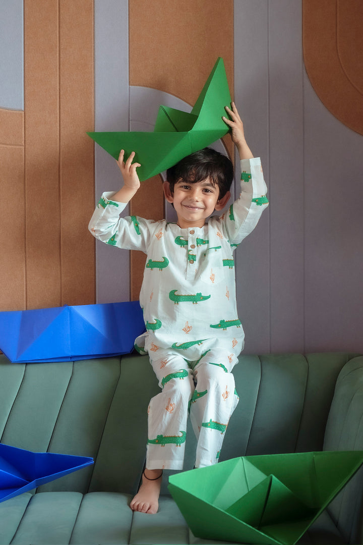 Tick Tock Night Suit Set