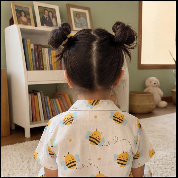 Bumble Bee Half Sleeve Night suit