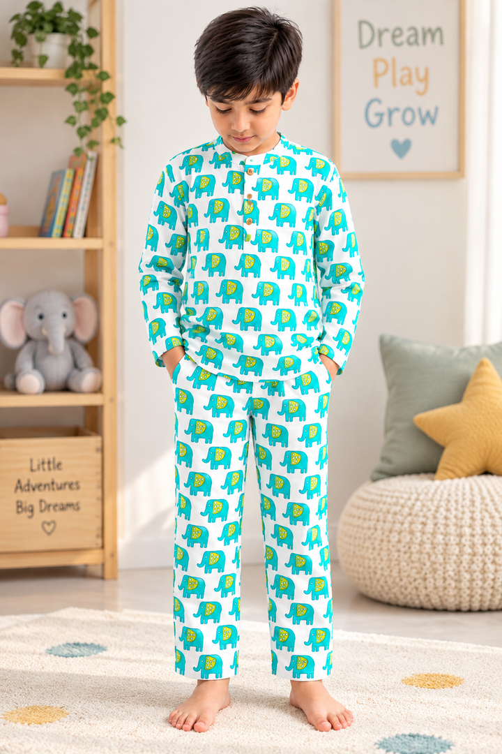 Manny  Unisex Night Suit