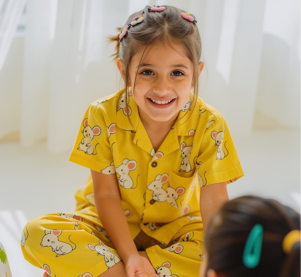 Triple Trouble Night suit Set – 3 pack cotton Pj set