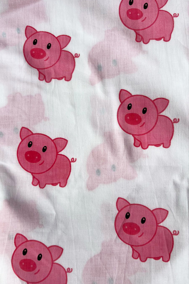 Piggy Print PJ set