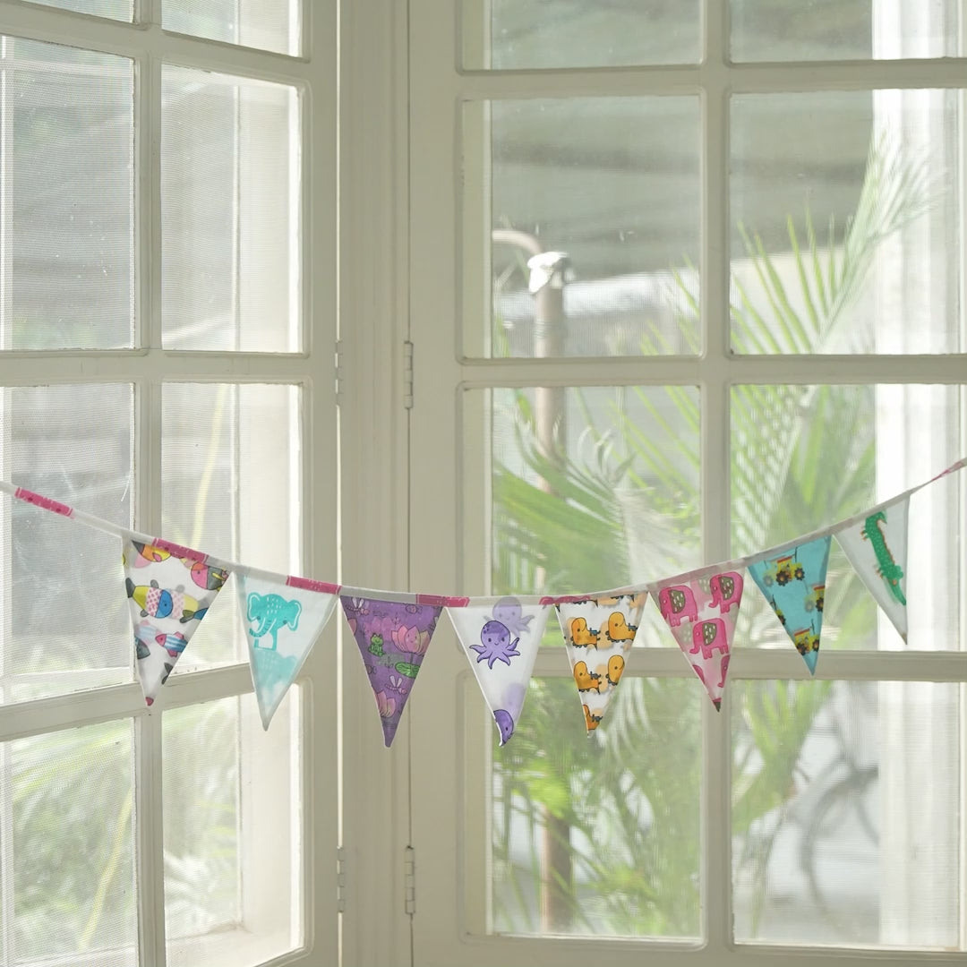 Handmade Buntings Flags