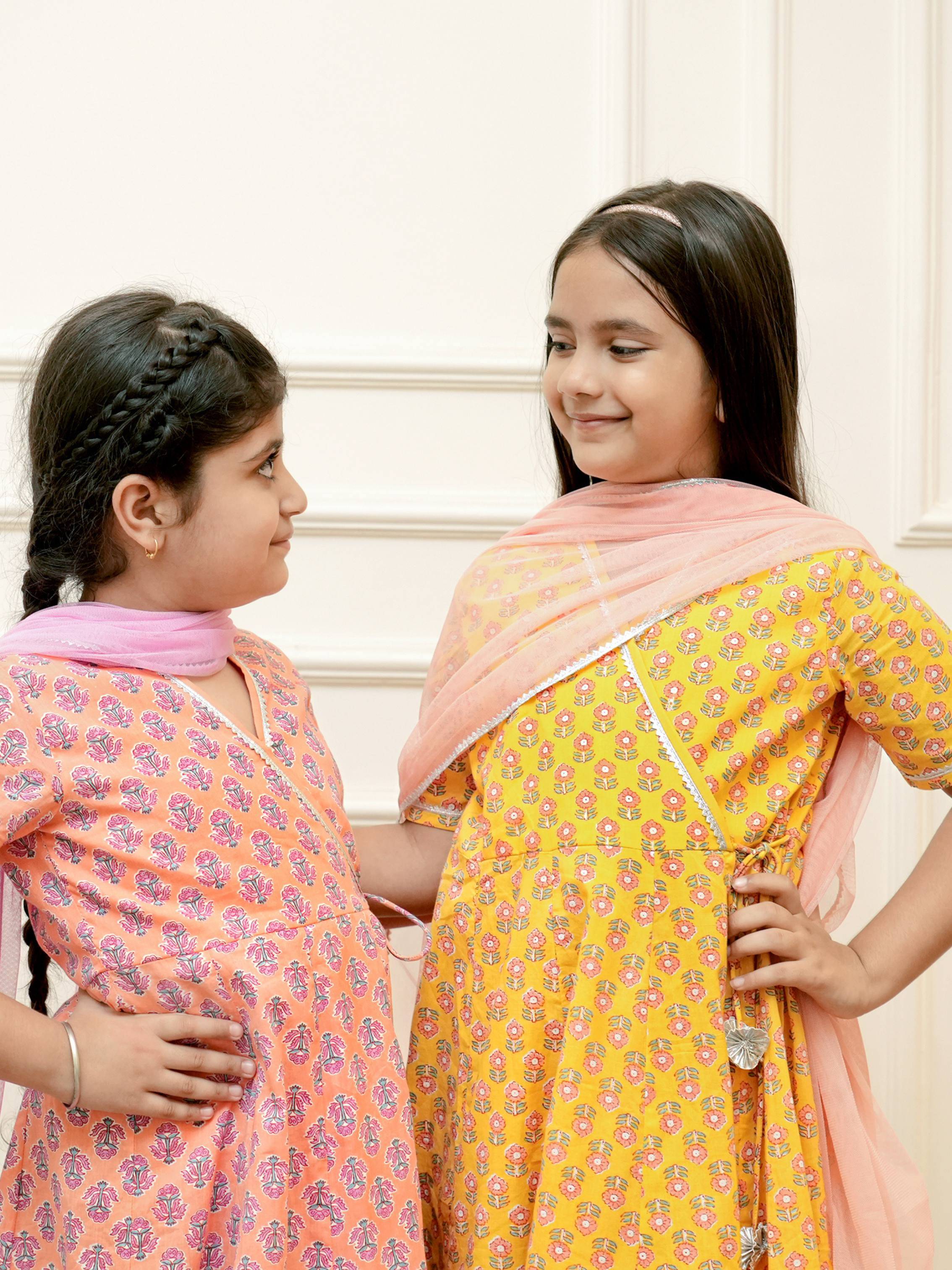 Begonia Angrakha Suit Set