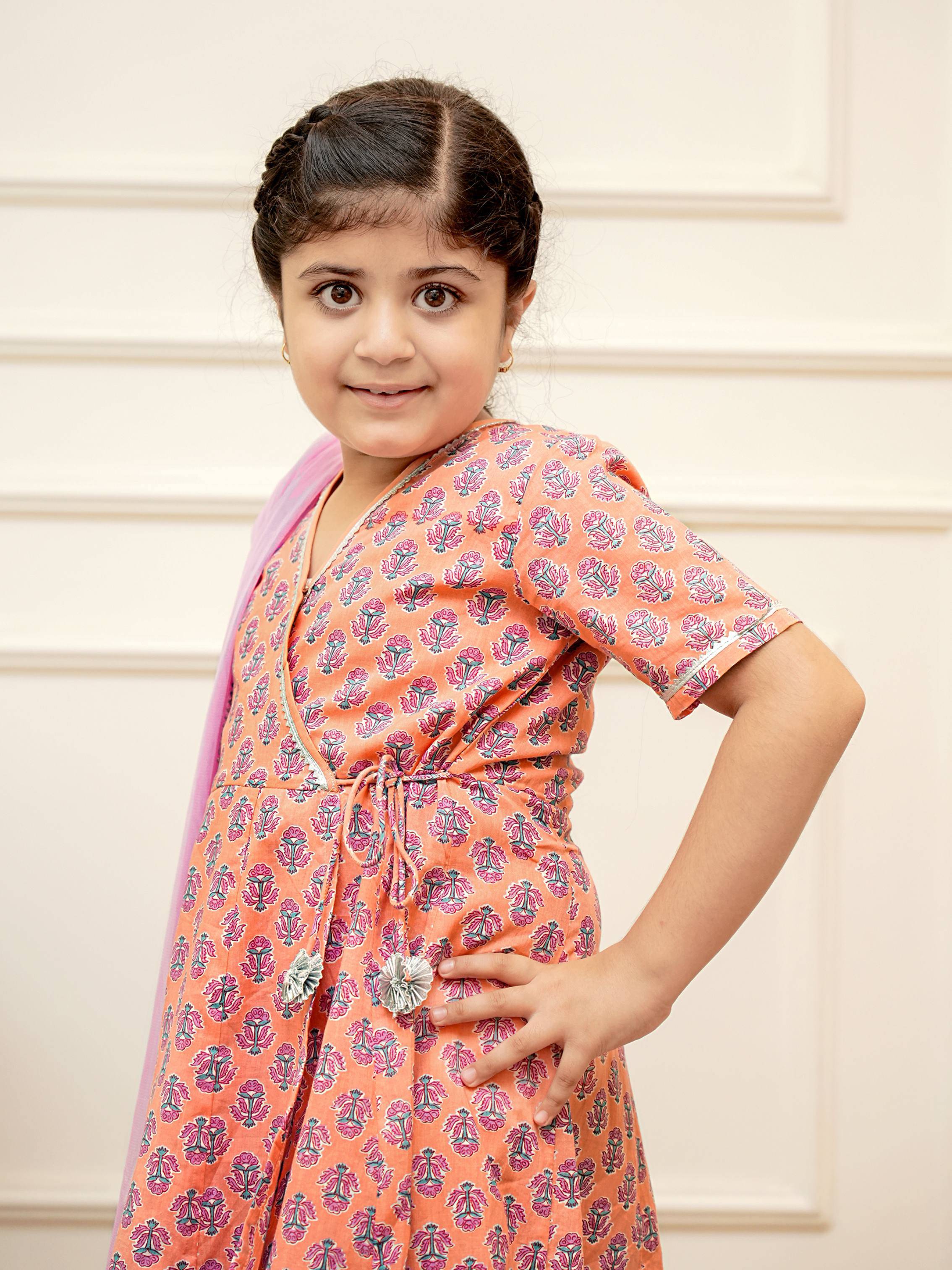 Begonia Angrakha Suit Set